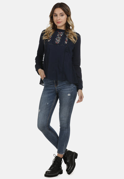 DreiMaster Vintage Damen Bluse