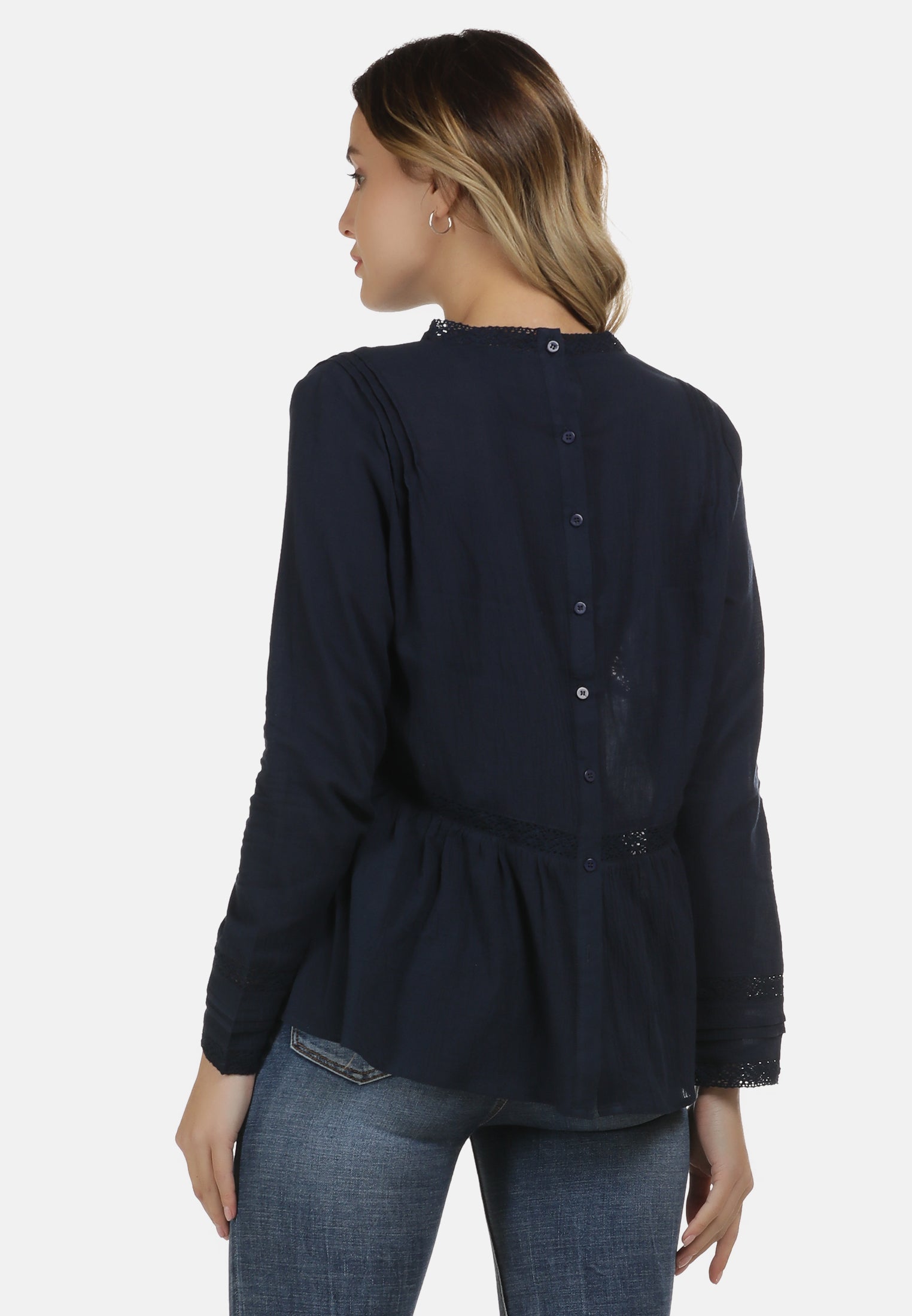 DreiMaster Vintage Damen Bluse