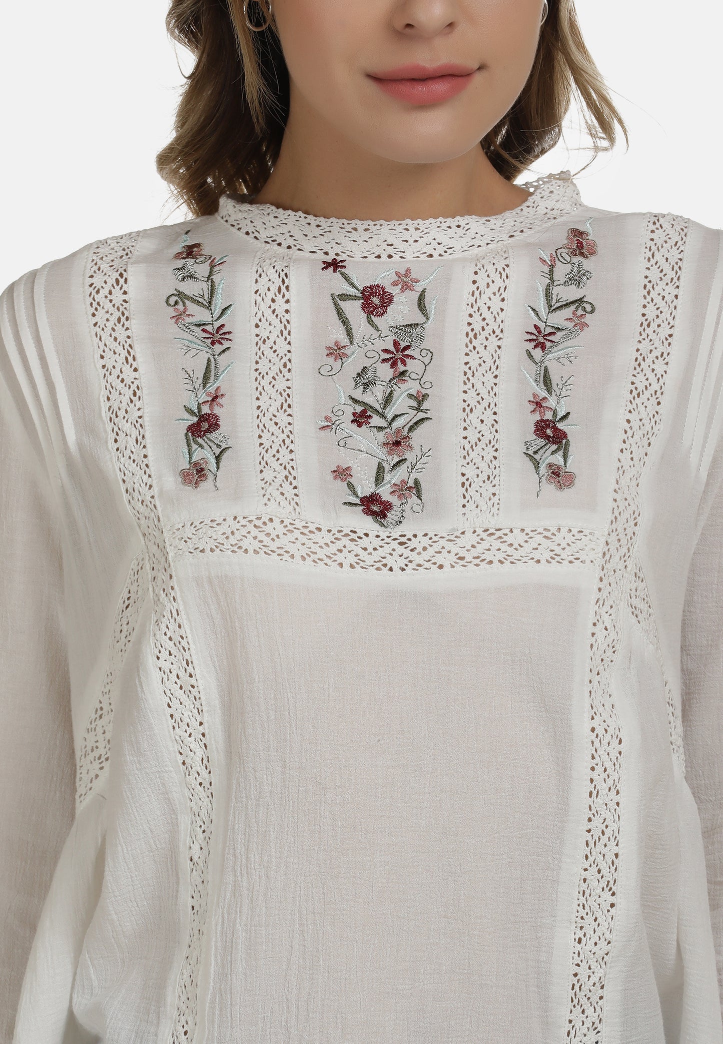 DreiMaster Vintage Damen Bluse