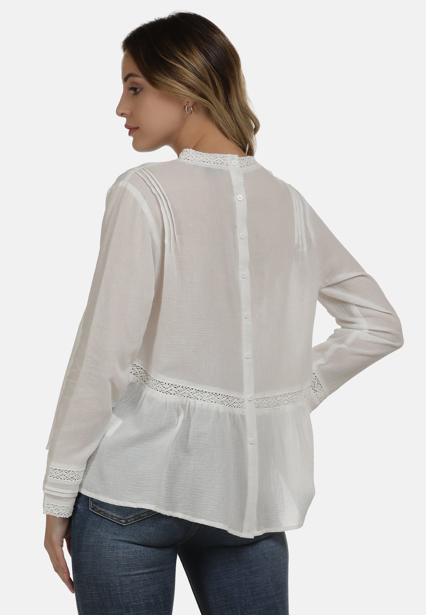DreiMaster Vintage Damen Bluse