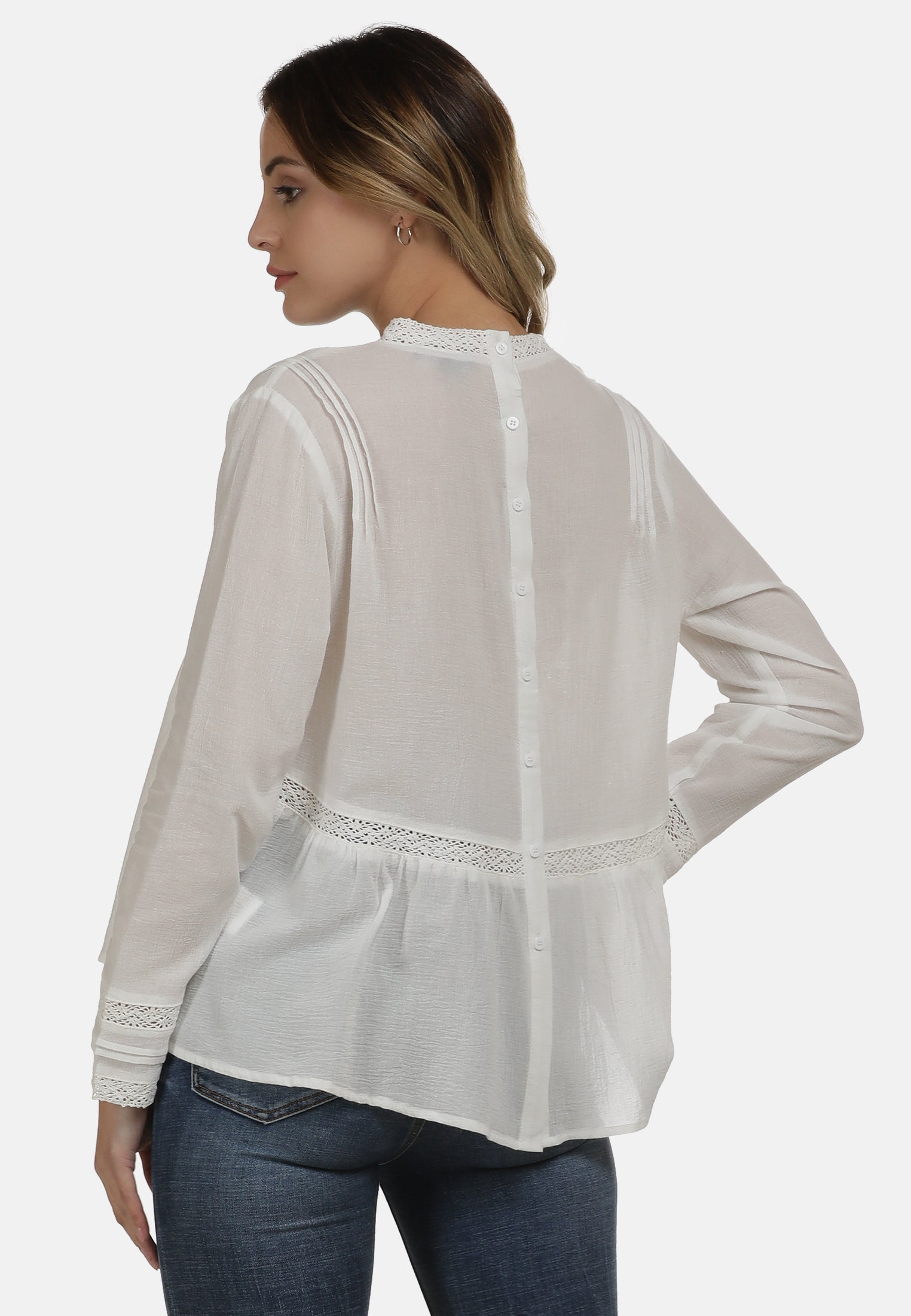 DreiMaster Vintage Damen Bluse