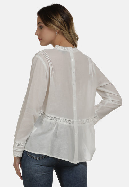 DreiMaster Vintage Damen Bluse