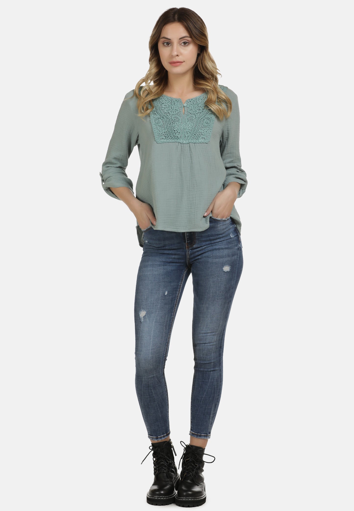 DreiMaster Vintage Women's Bluse