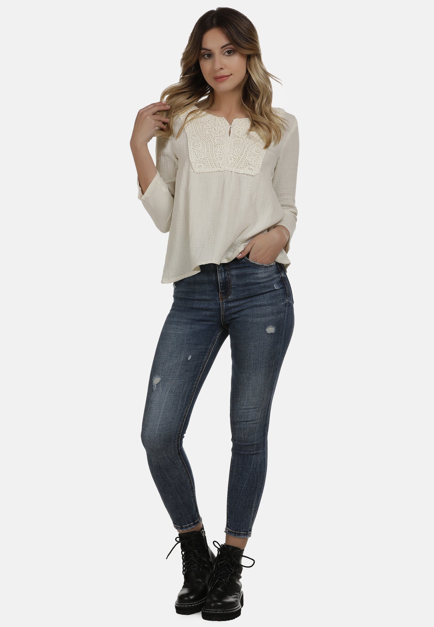 DreiMaster Vintage Women's Bluse