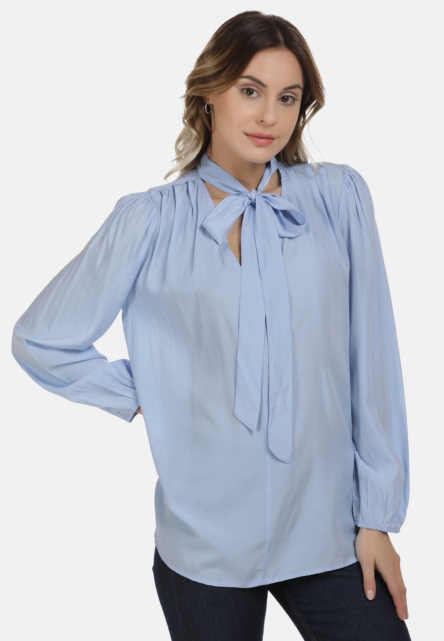 DreiMaster Maritim Damen-Schluppenbluse