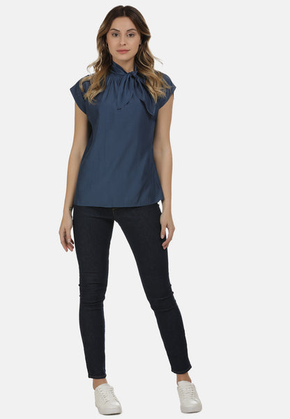 DreiMaster Maritim Women's Schluppenbluse