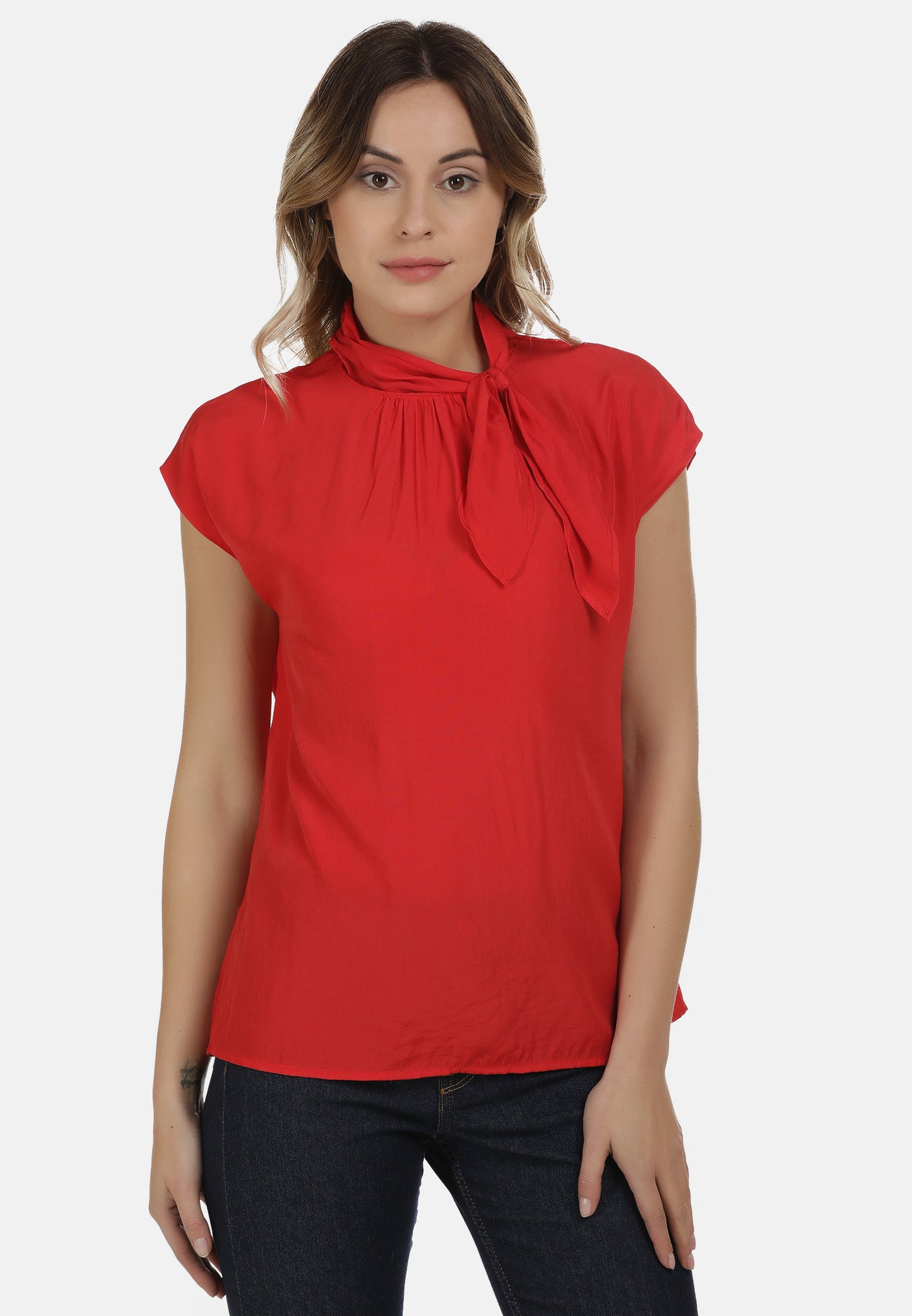 DreiMaster Maritim Women's Schluppenbluse