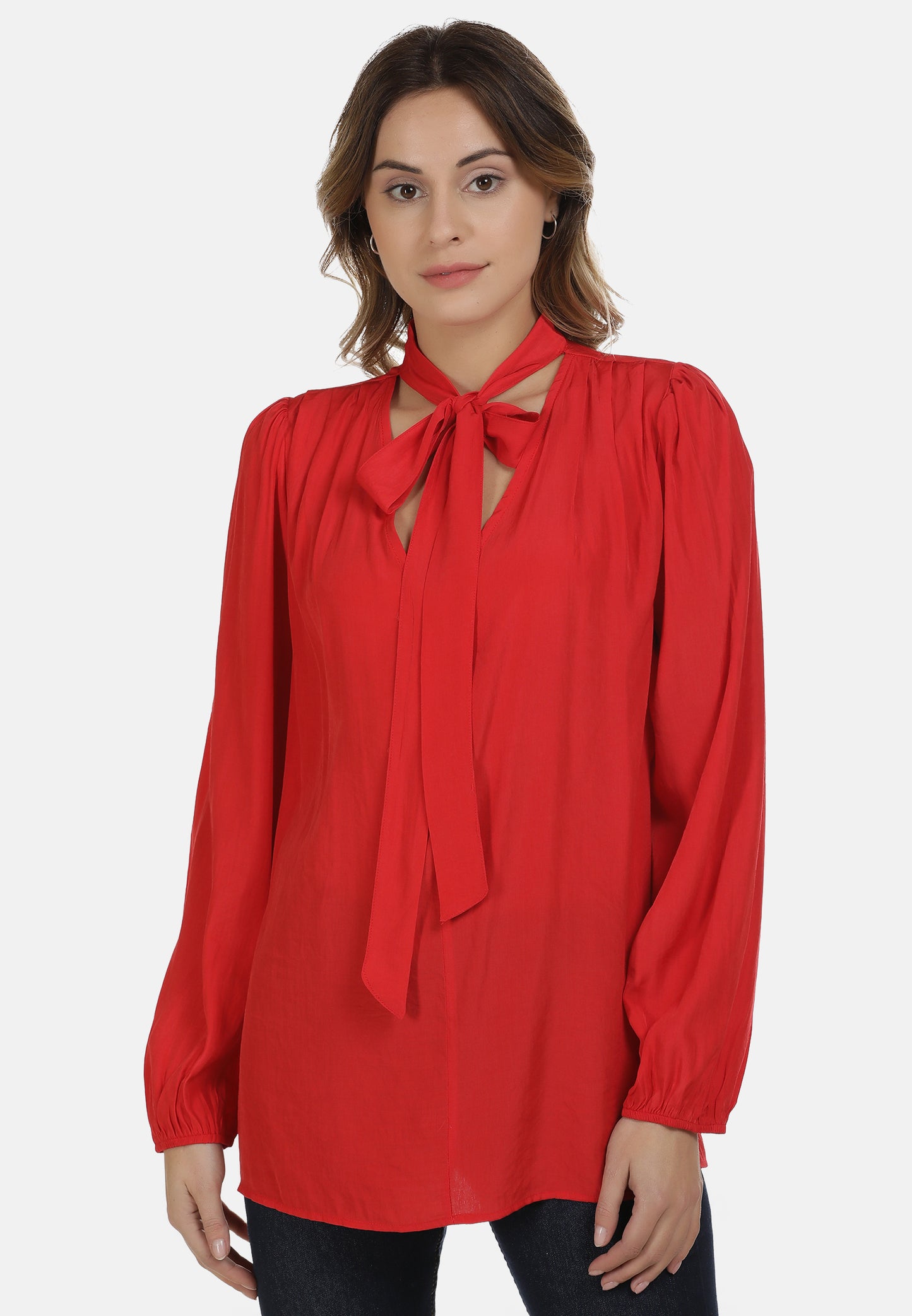 DreiMaster Maritim Women's Schluppenbluse