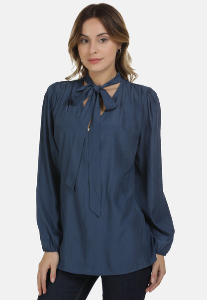DreiMaster Maritim Women's Schluppenbluse