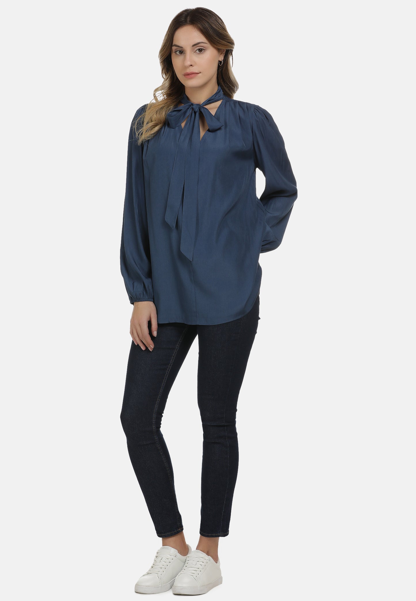 DreiMaster Maritim Women's Schluppenbluse