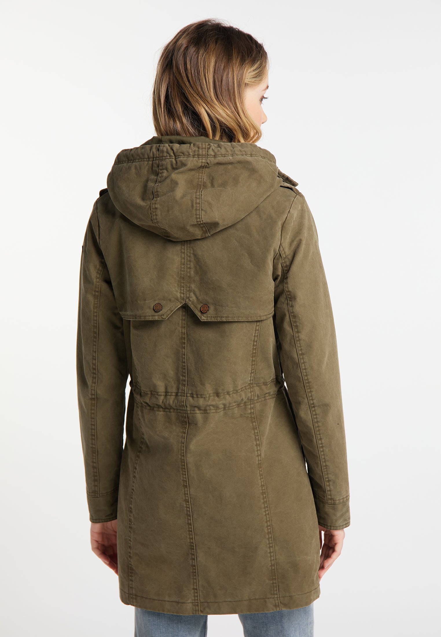 DreiMaster Vintage Damen-Baumwoll-Parka