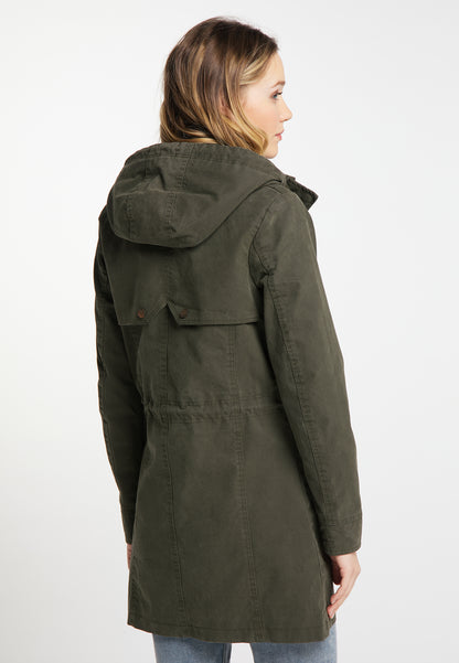DreiMaster Vintage Damen-Baumwoll-Parka