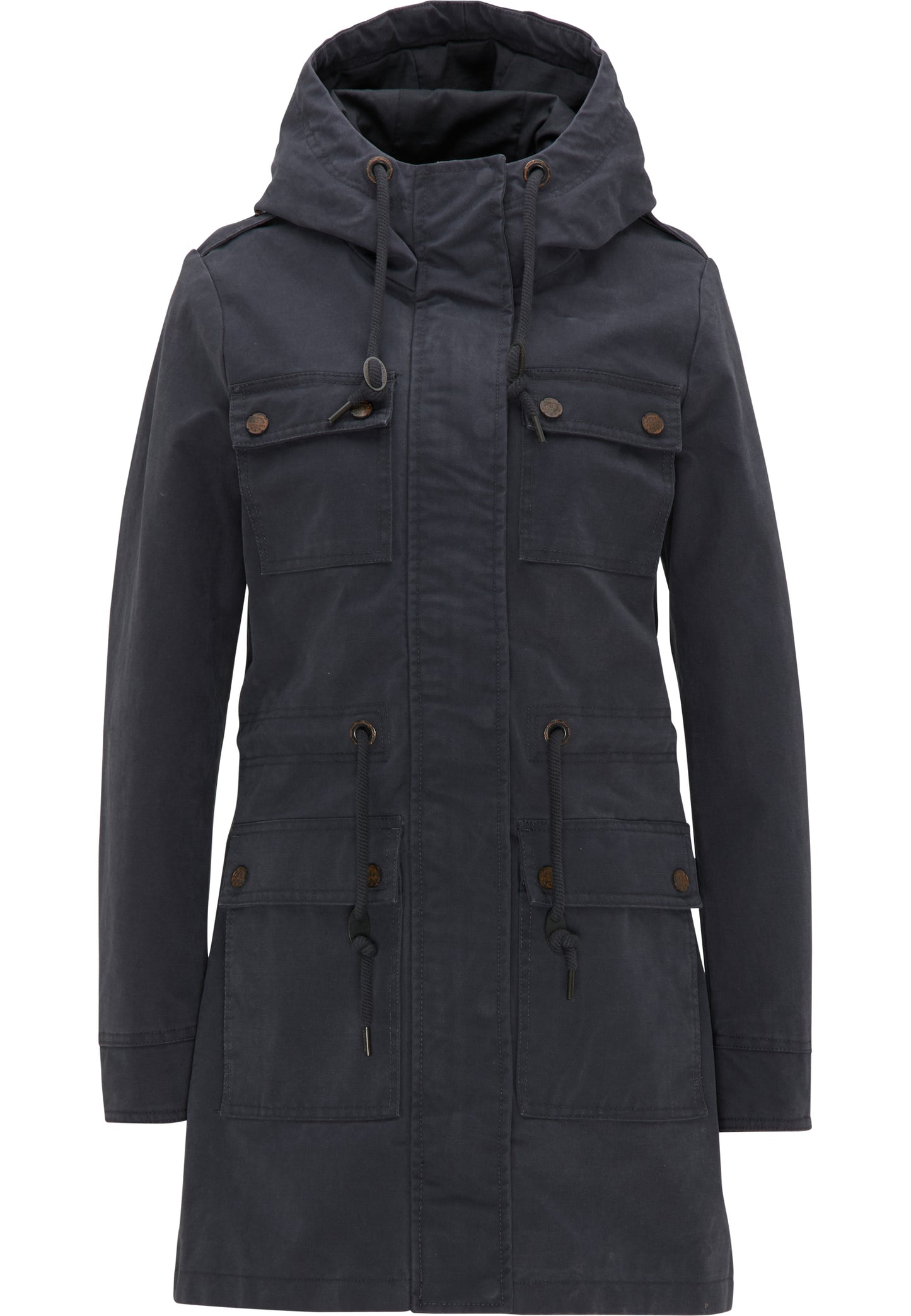 DreiMaster Vintage Damen-Baumwoll-Parka