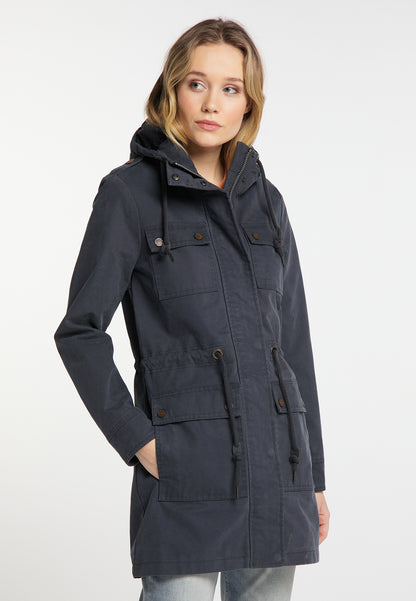 DreiMaster Vintage Damen-Baumwoll-Parka