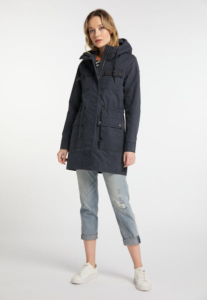 DreiMaster Vintage Damen-Baumwoll-Parka