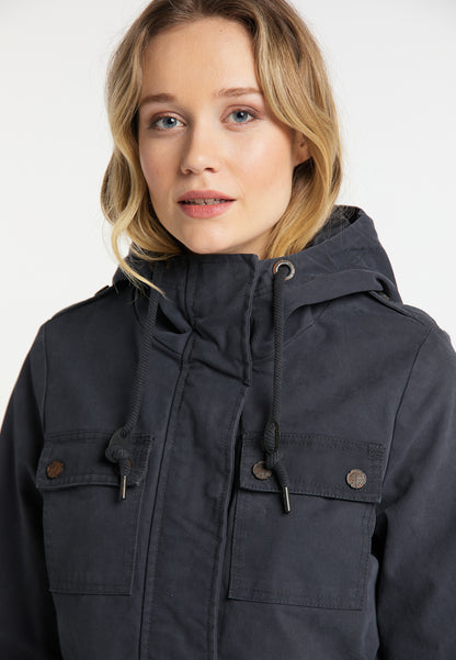 DreiMaster Vintage Damen-Baumwoll-Parka