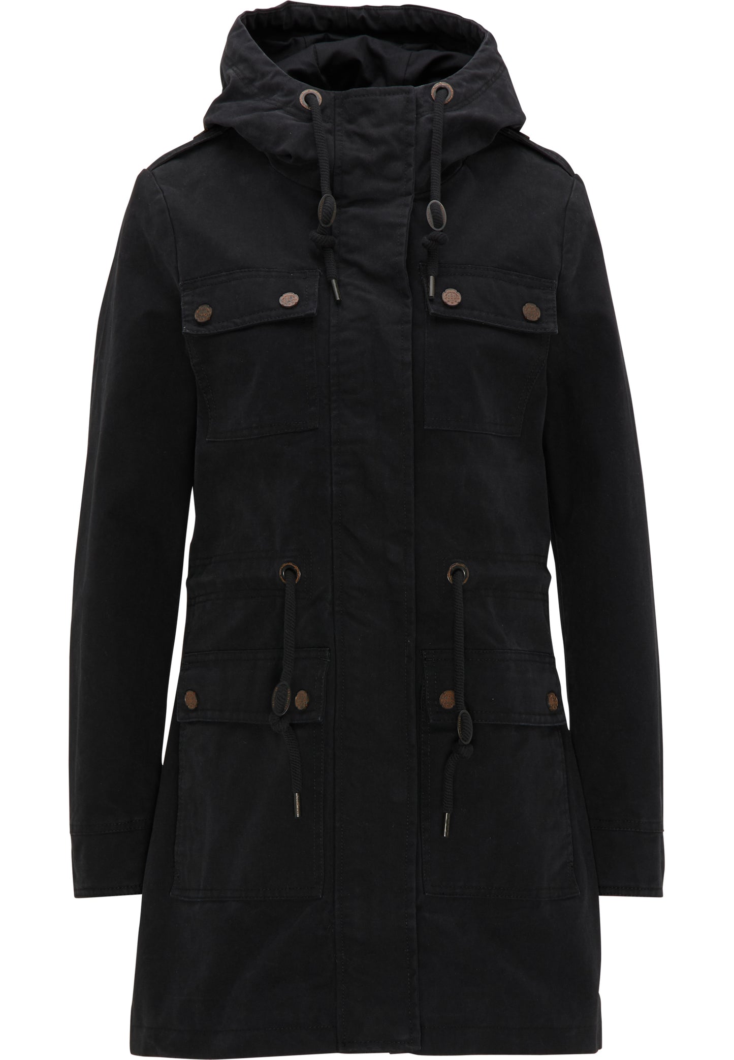 DreiMaster Vintage Damen-Baumwoll-Parka