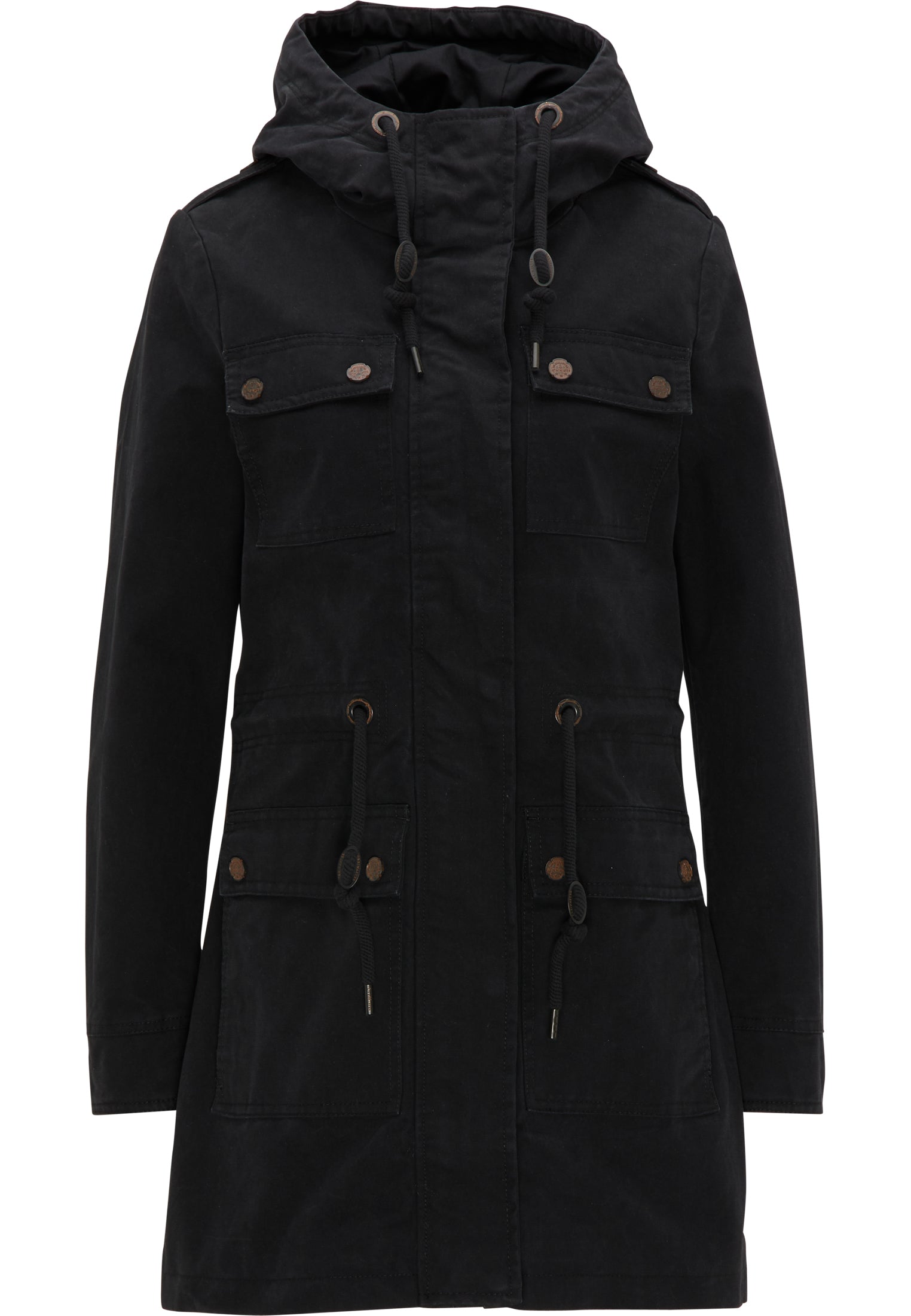 DreiMaster Vintage Damen-Baumwoll-Parka