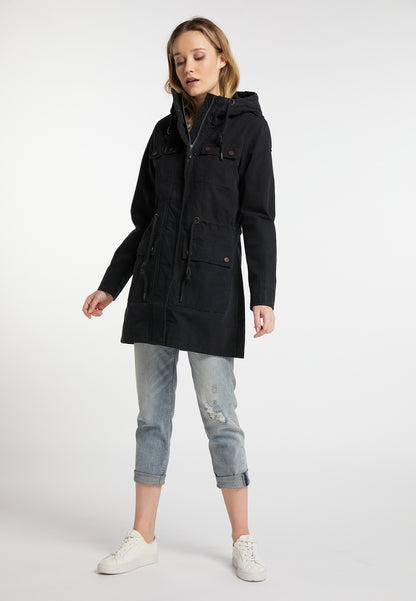 DreiMaster Vintage Damen-Baumwoll-Parka