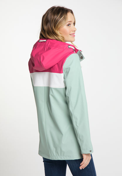 Schmuddelwedda Women's Color-Block Regenjacke