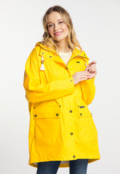 Schmuddelwedda Damen Oversized Regenmantel