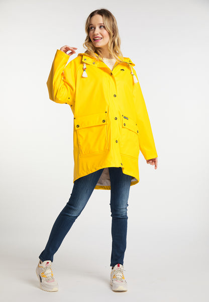 Schmuddelwedda Damen Oversized Regenmantel