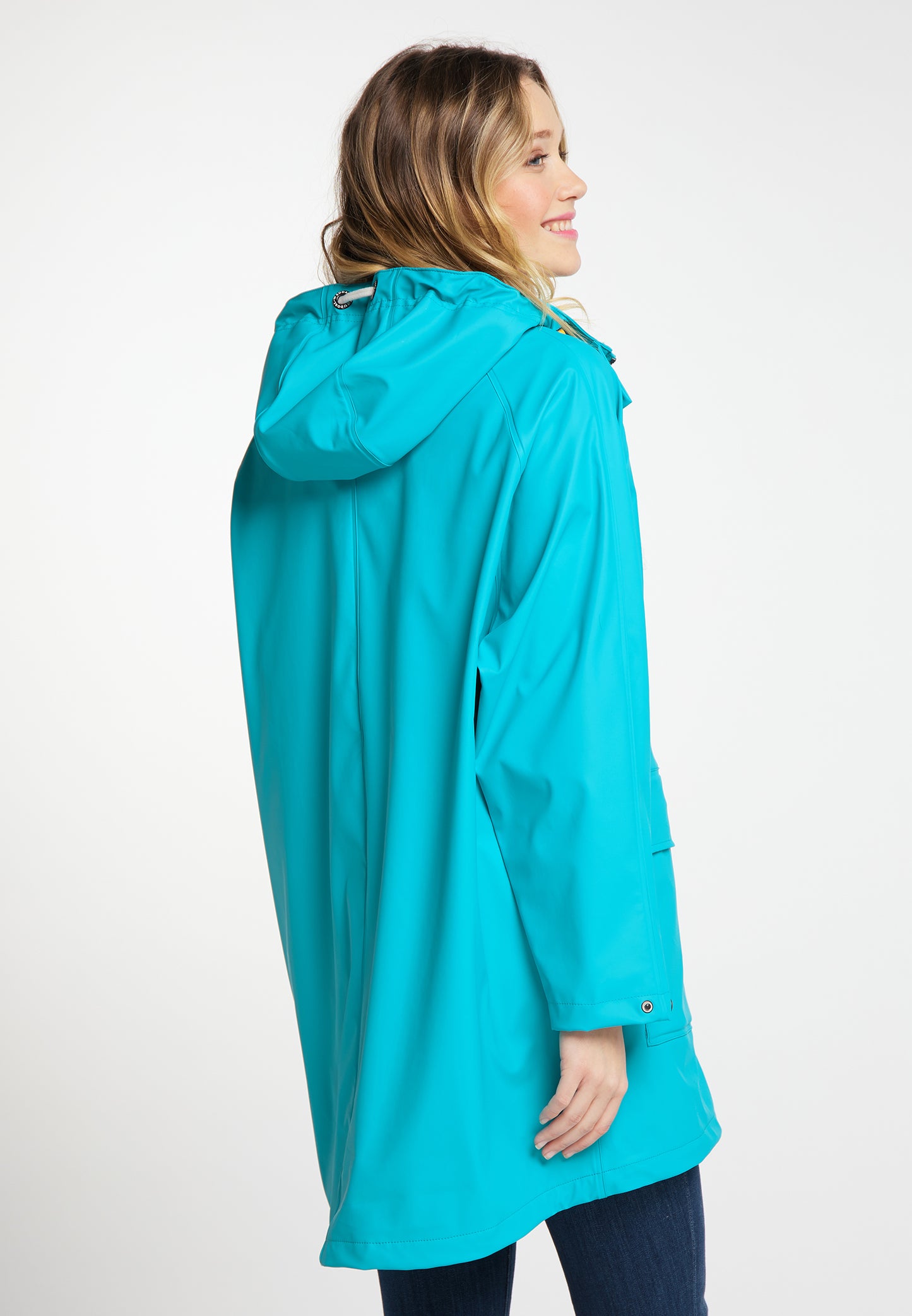 Schmuddelwedda Damen Oversized Regenmantel