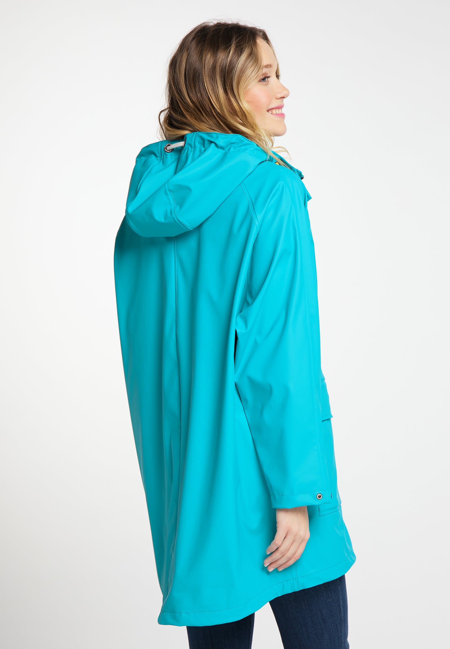 Schmuddelwedda Damen Oversized Regenmantel
