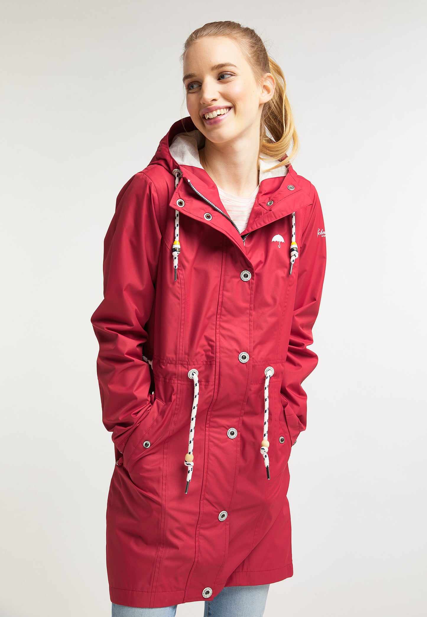 Schmuddelwedda Women's Regenparka mit Magicprint