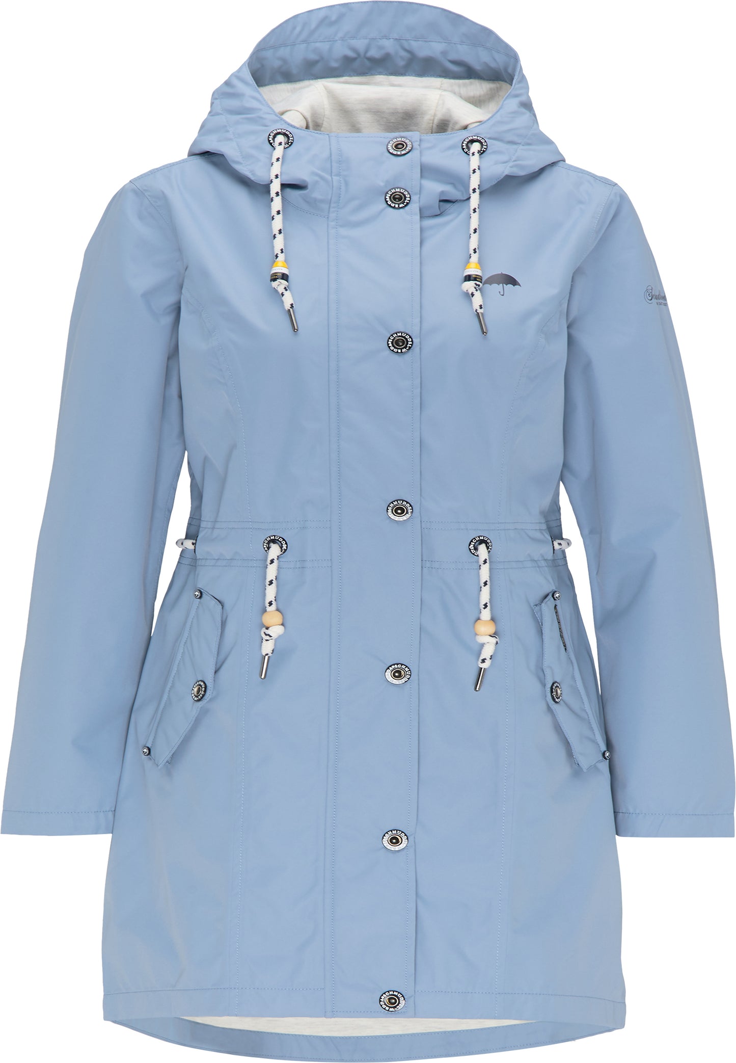 Schmuddelwedda Women's Regenparka mit Magicprint