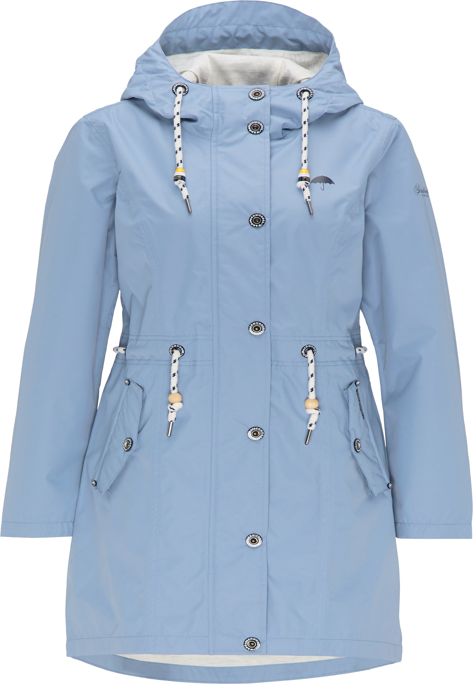Schmuddelwedda Women's Regenparka mit Magicprint
