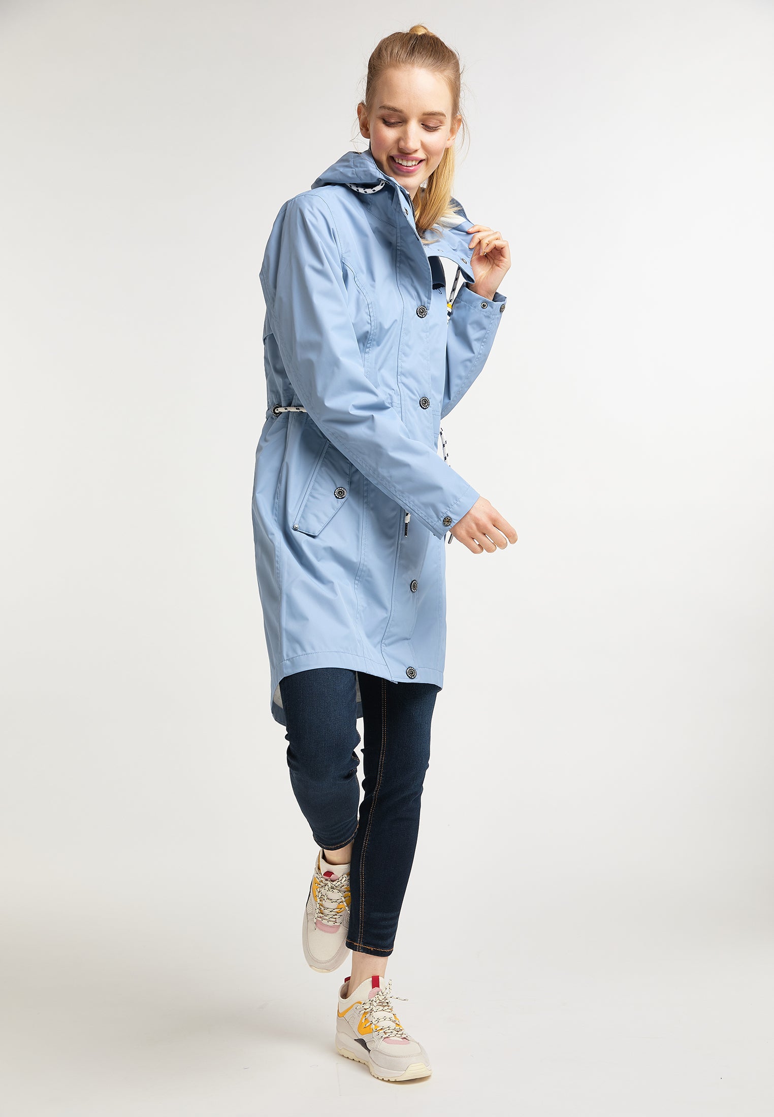 Schmuddelwedda Women's Regenparka mit Magicprint