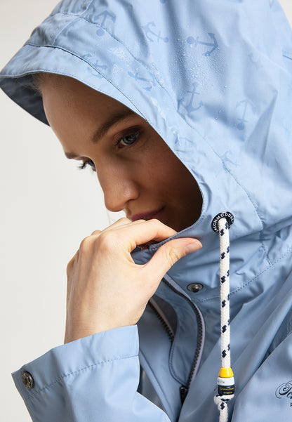 Schmuddelwedda Women's Regenparka mit Magicprint