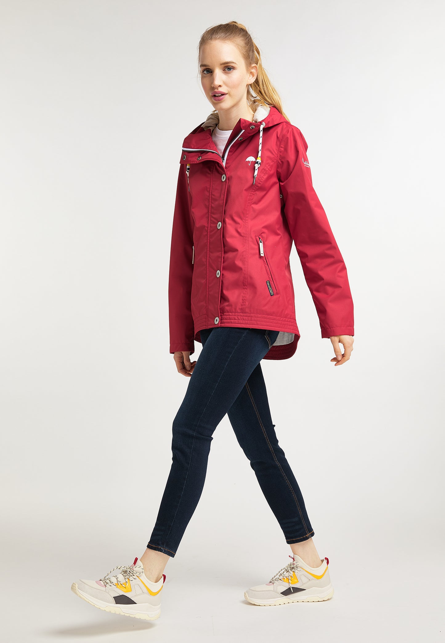 Schmuddelwedda Damen-Regenjacke mit Magicprint