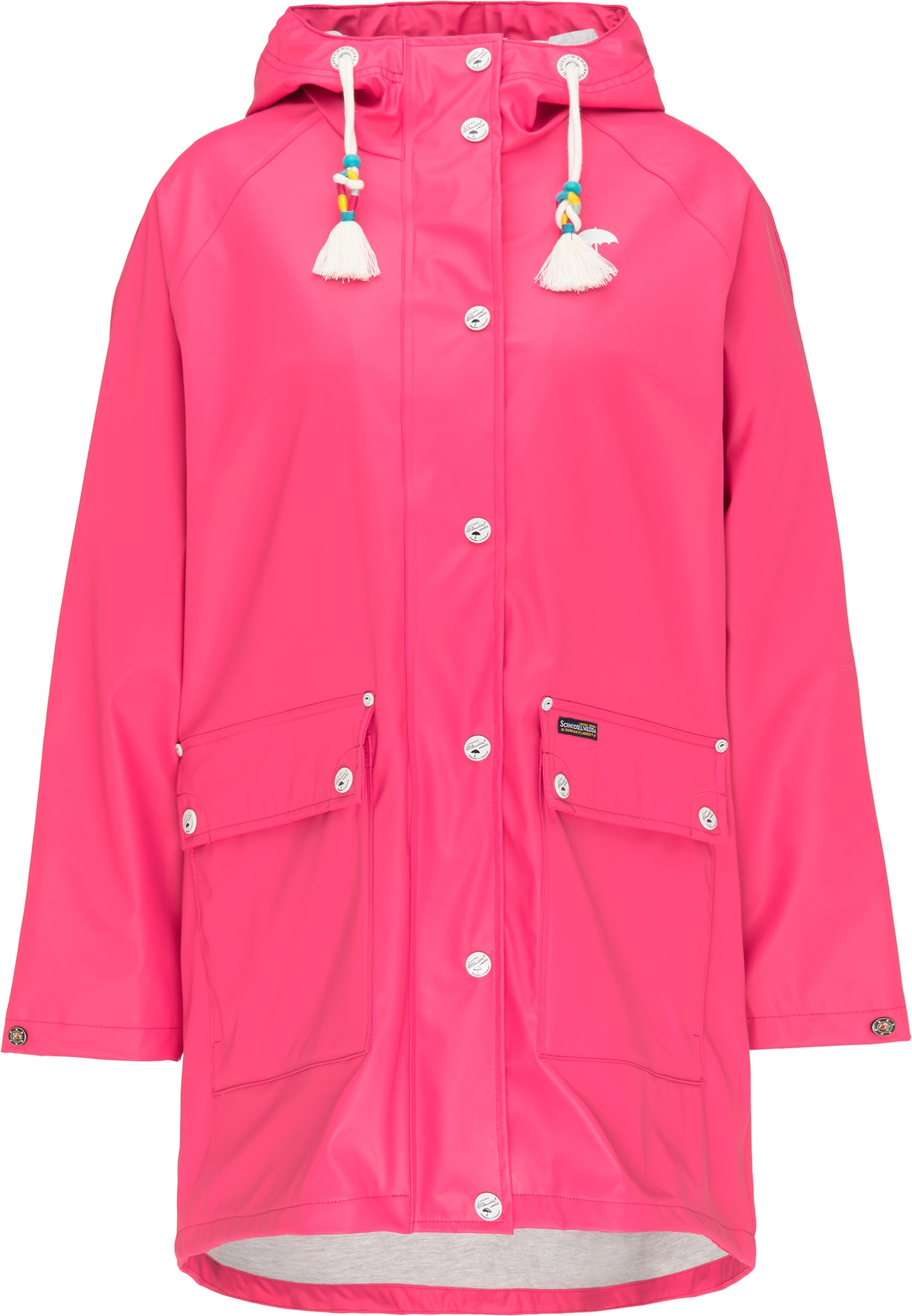 Schmuddelwedda Damen Oversized Regenmantel