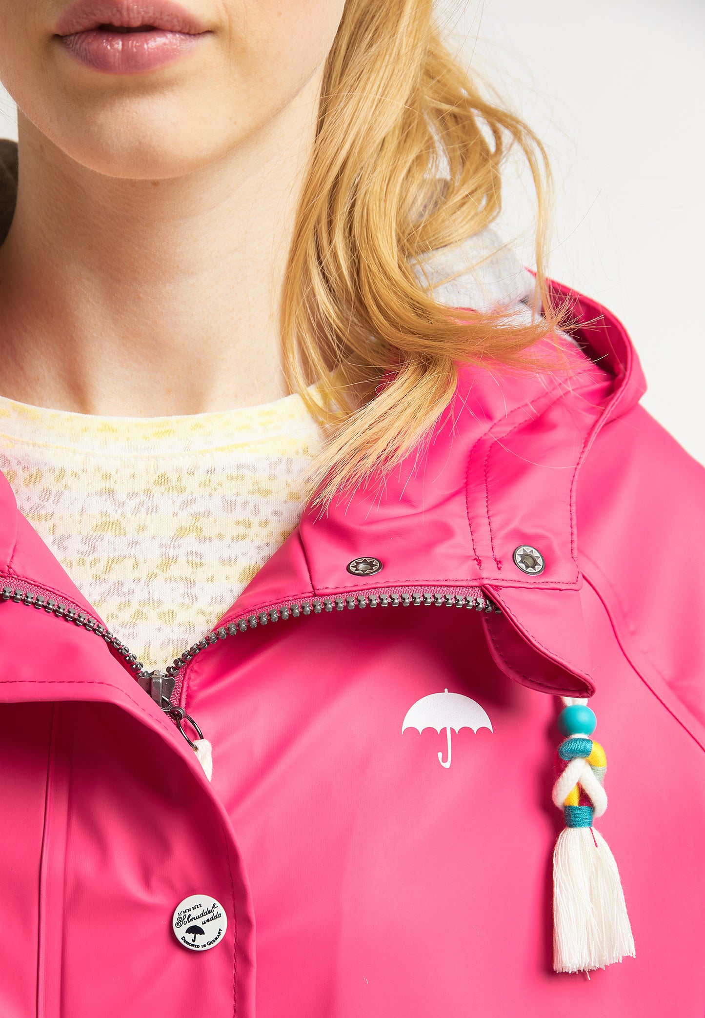 Schmuddelwedda Damen Oversized Regenmantel