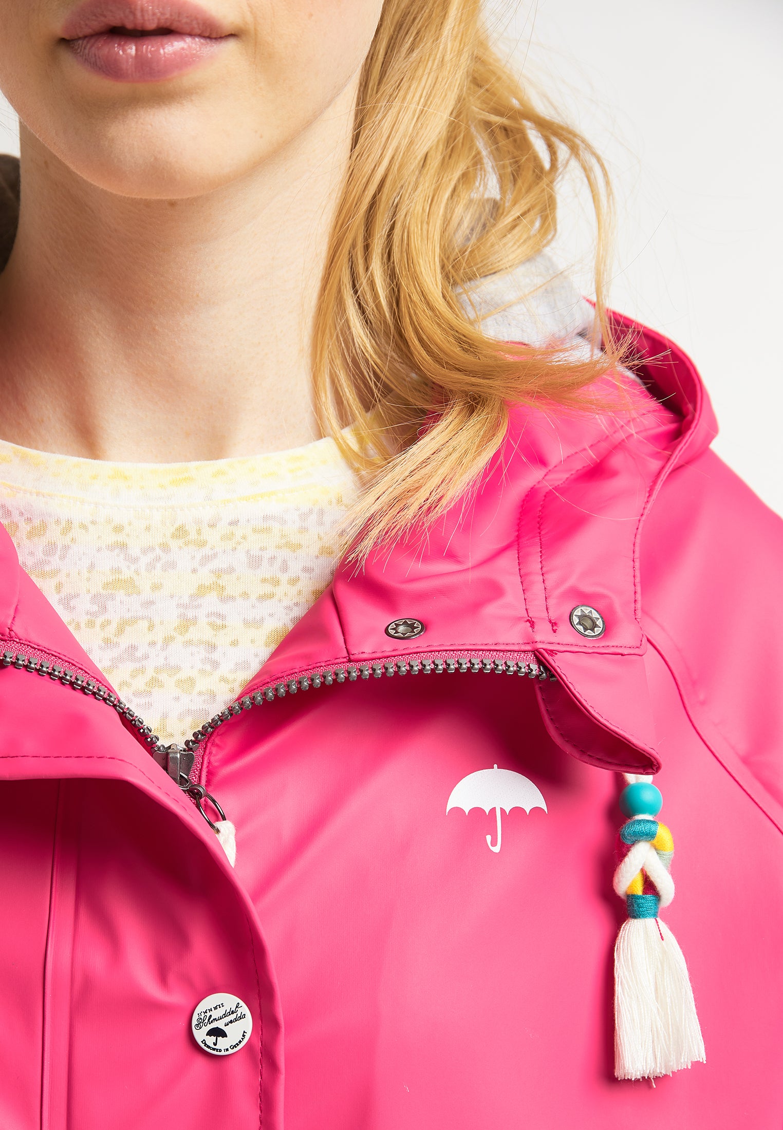 Schmuddelwedda Damen Oversized Regenmantel