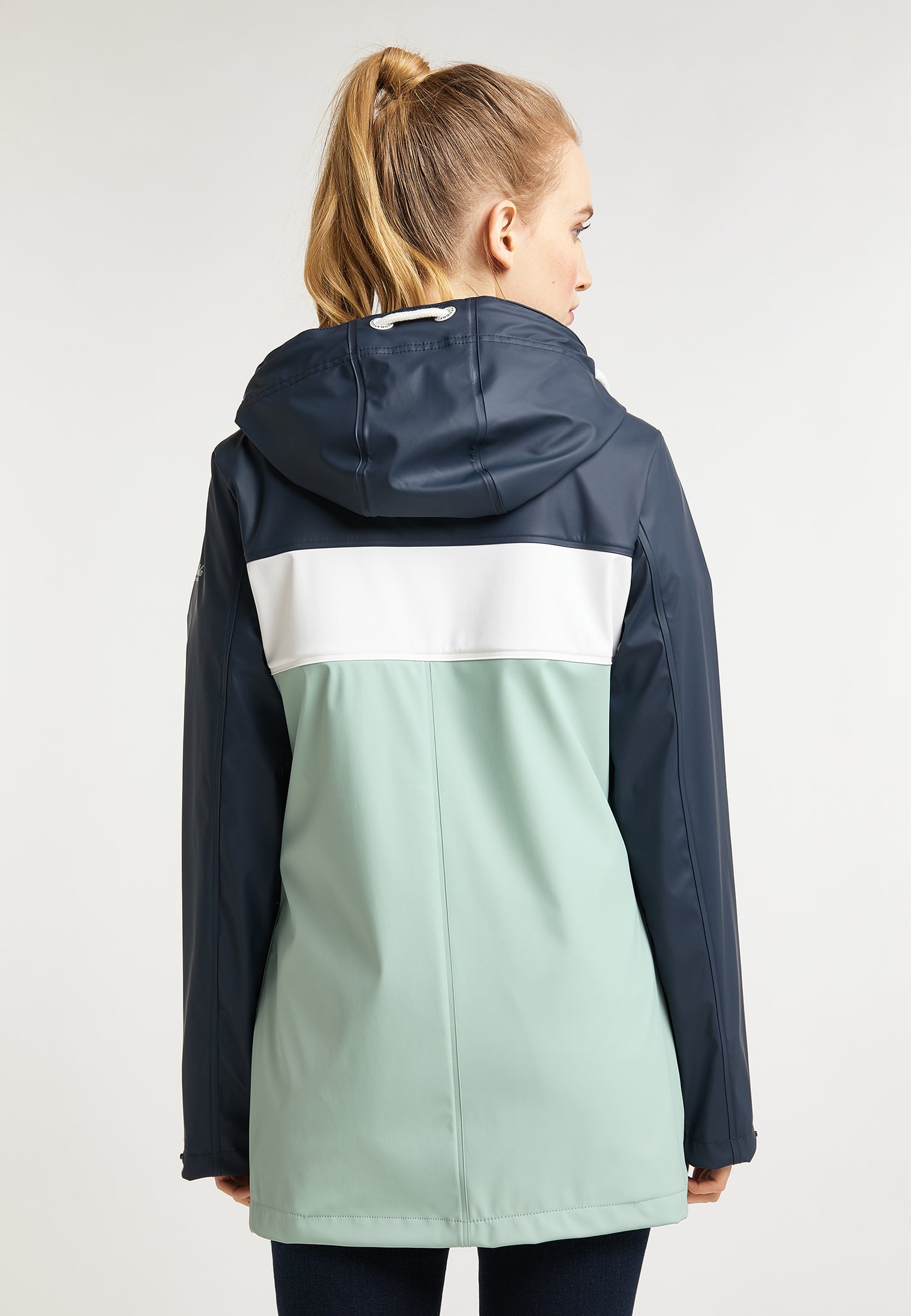 Schmuddelwedda Women's Color-Block Regenjacke