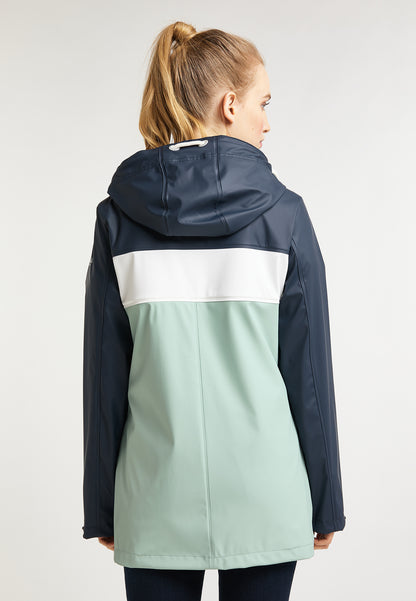 Schmuddelwedda Women's Color-Block Regenjacke