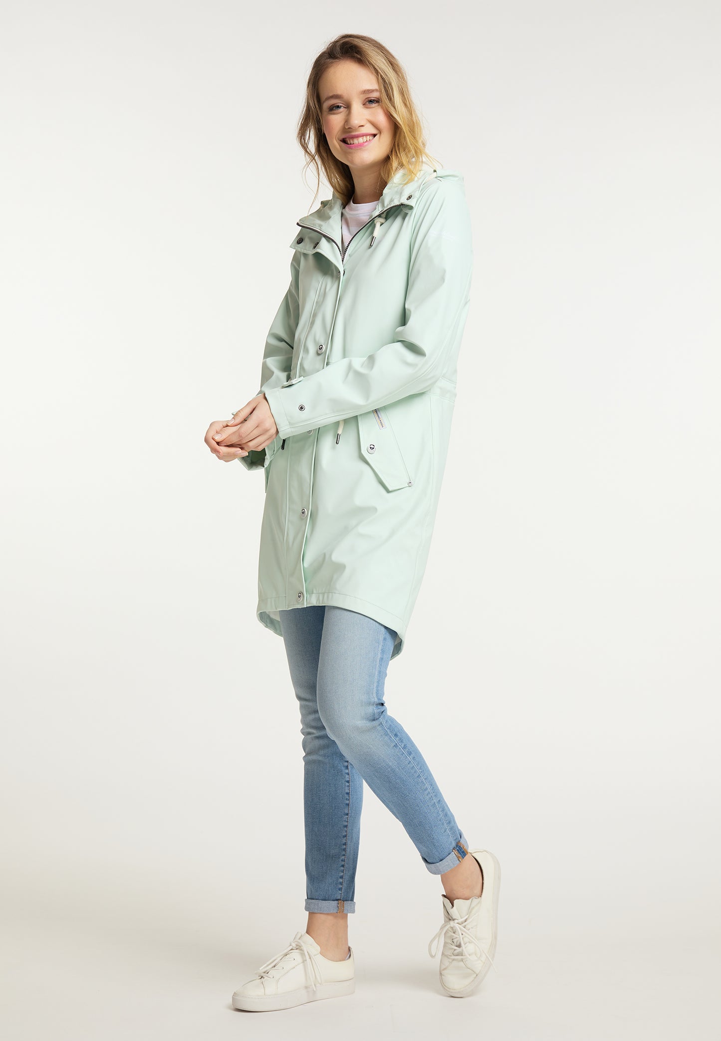 Schmuddelwedda Damen Regenmantel