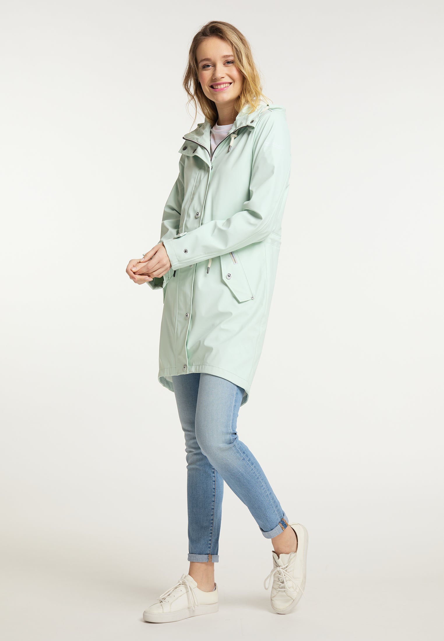 Schmuddelwedda Damen Regenmantel