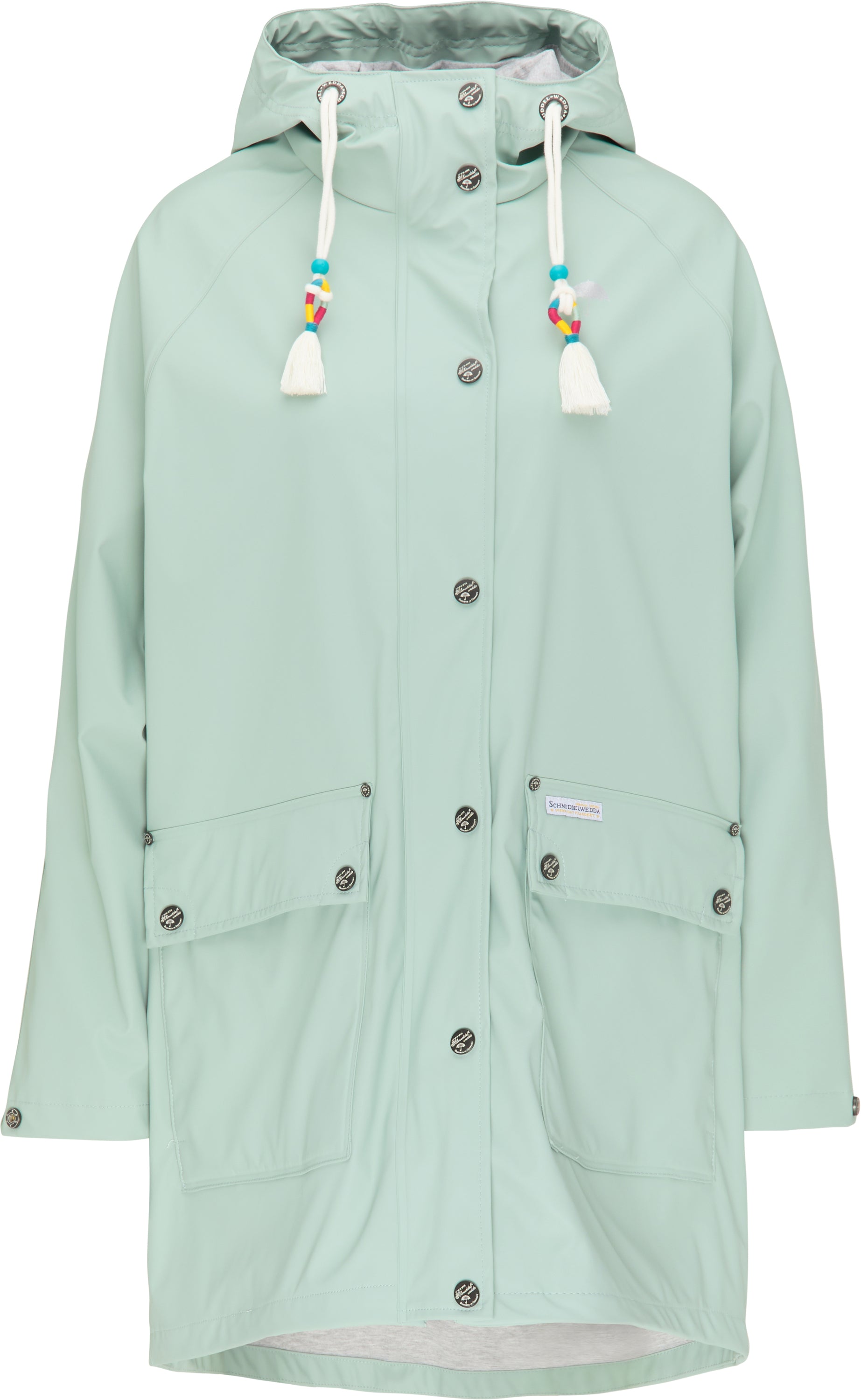 Schmuddelwedda Damen Oversized Regenmantel