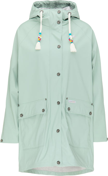 Schmuddelwedda Damen Oversized Regenmantel