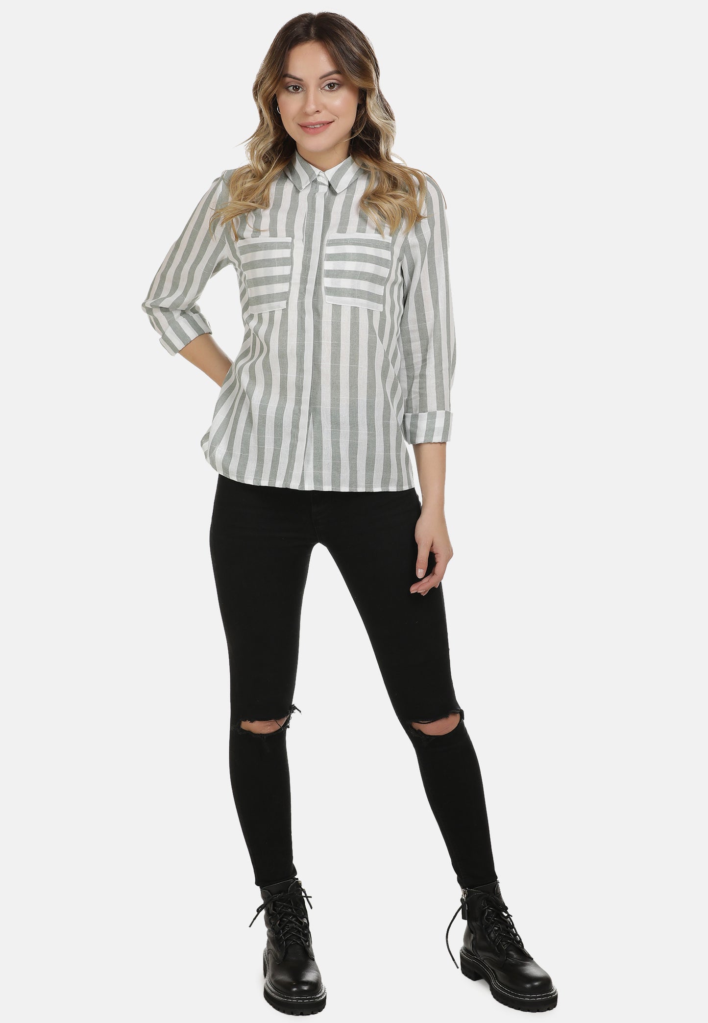DreiMaster Vintage Damen Bluse