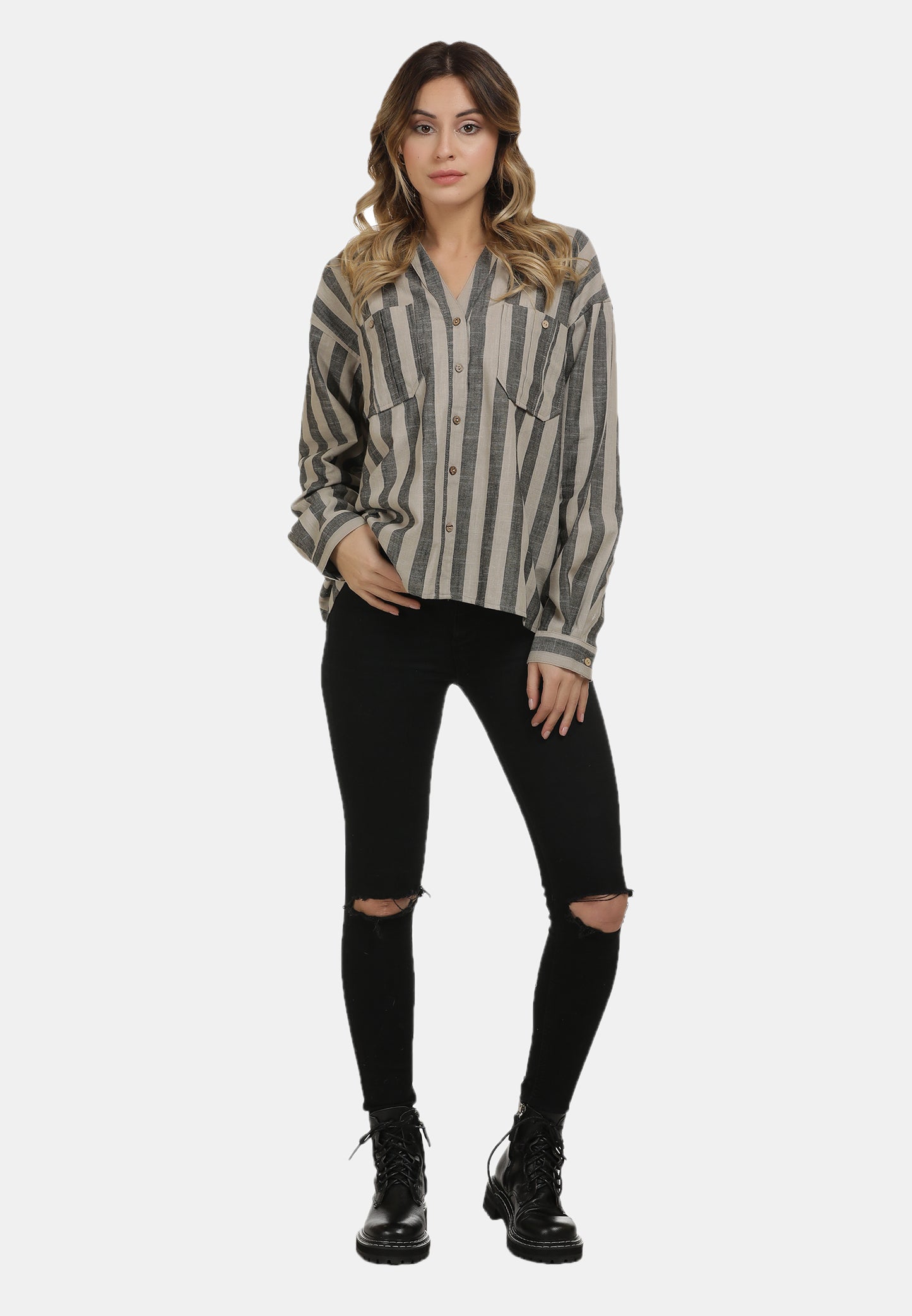 DreiMaster Vintage Damen Bluse