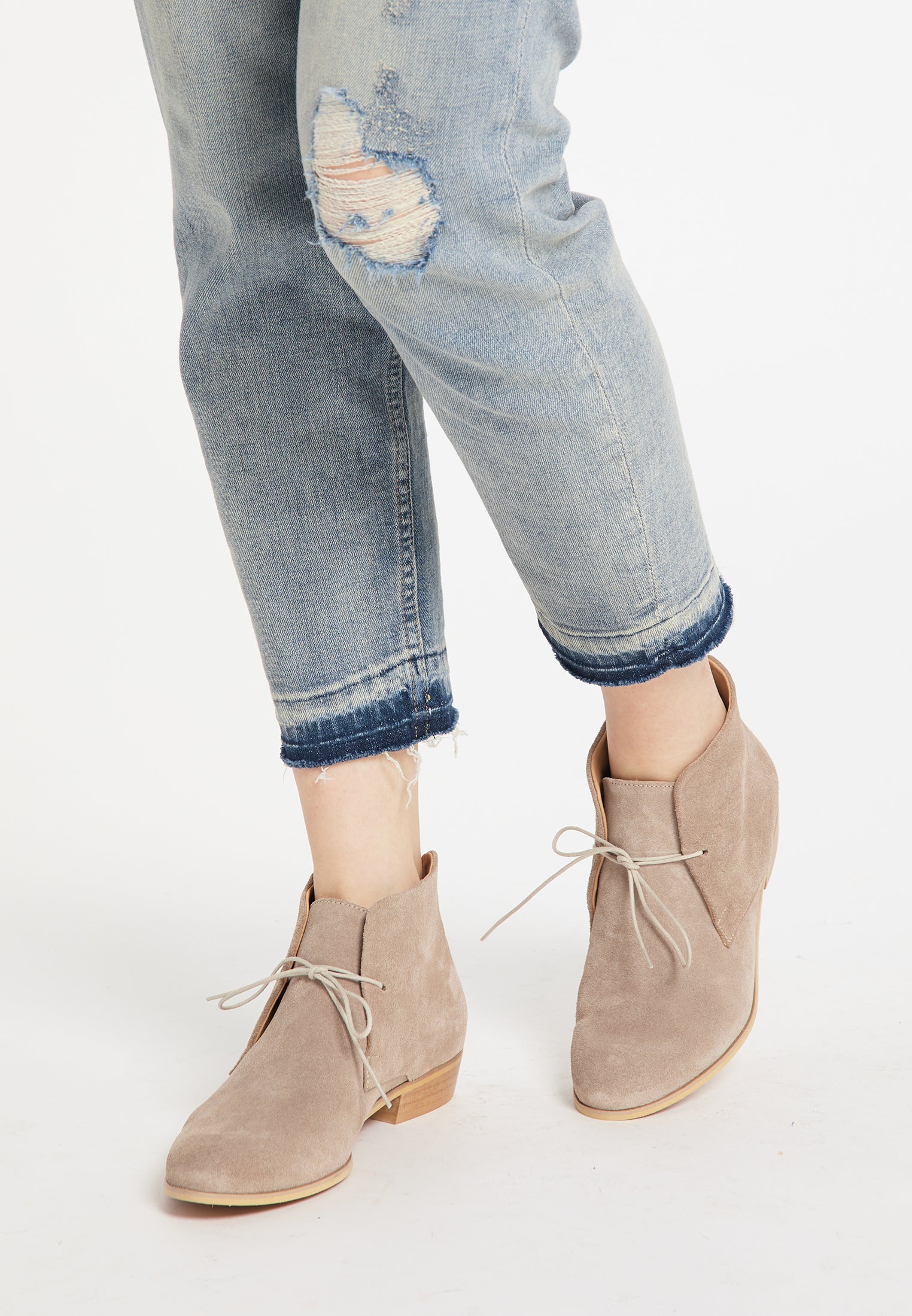 DreiMaster Vintage Women's Schnürstiefeletten