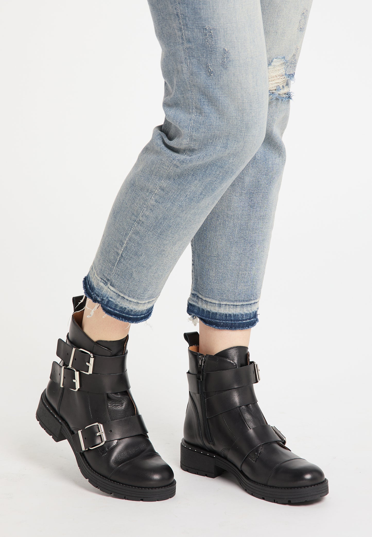 DreiMaster Vintage Women's Biker Boots