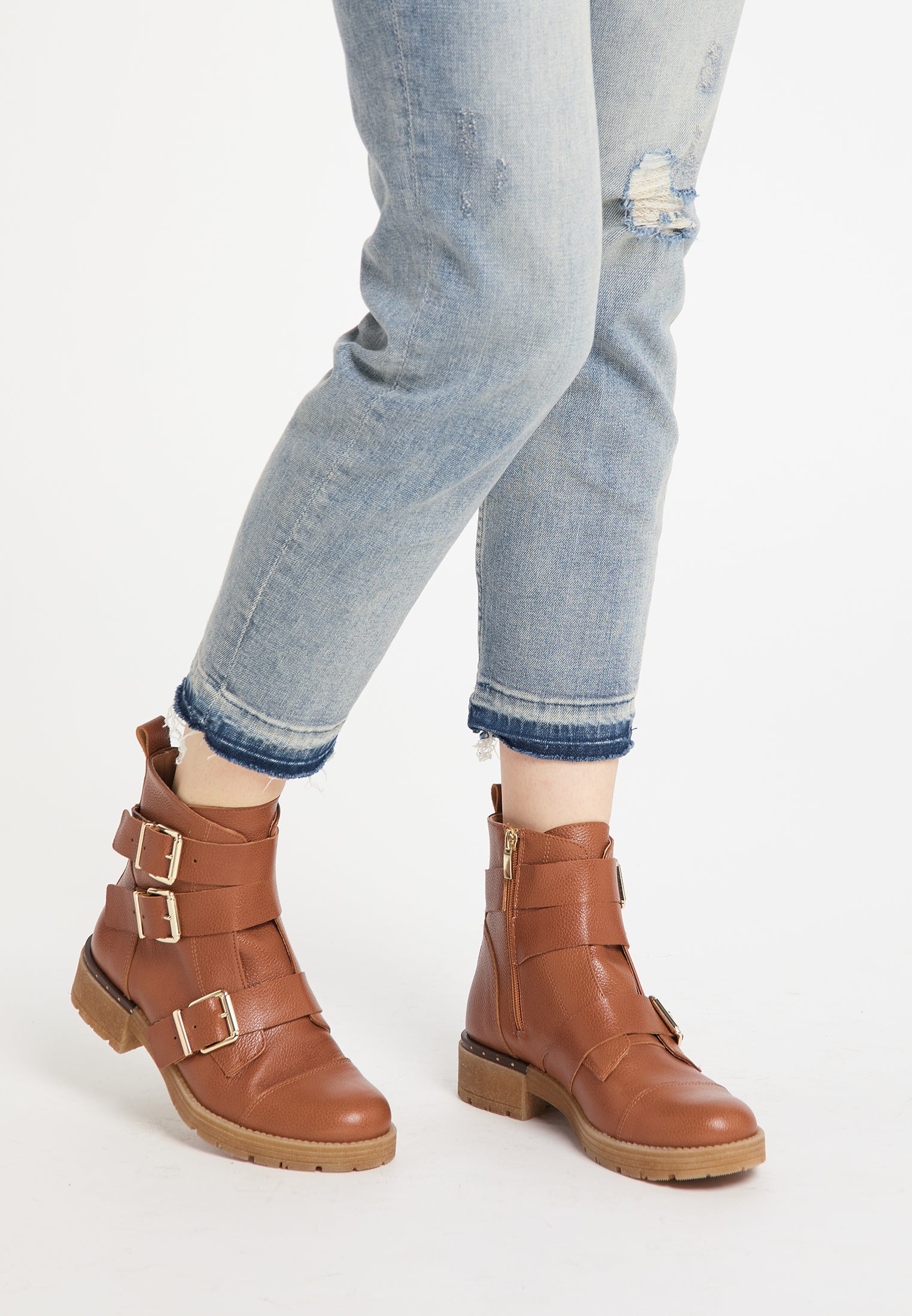 DreiMaster Vintage Women's Biker Boots