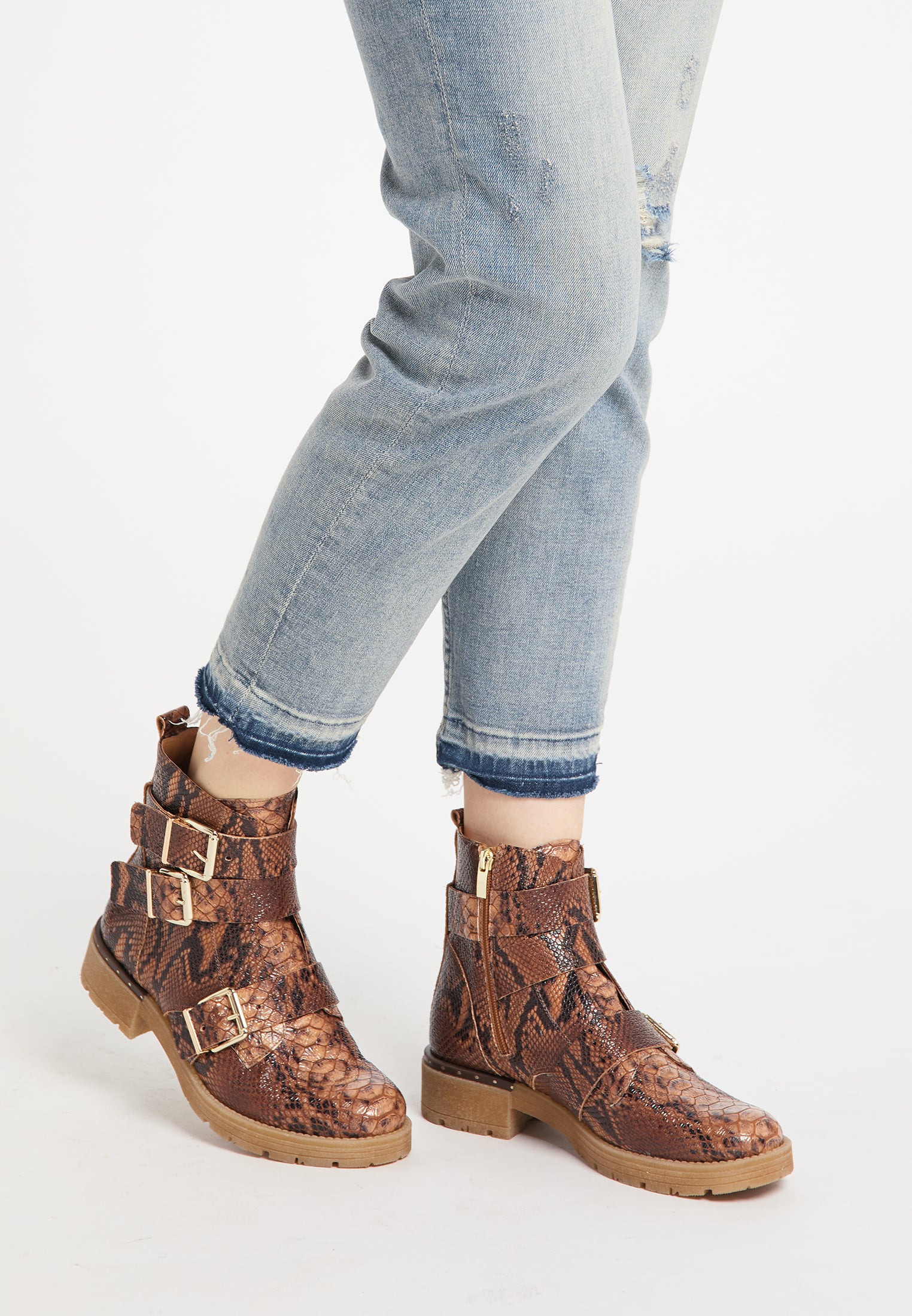 DreiMaster Vintage Women's Biker Boots