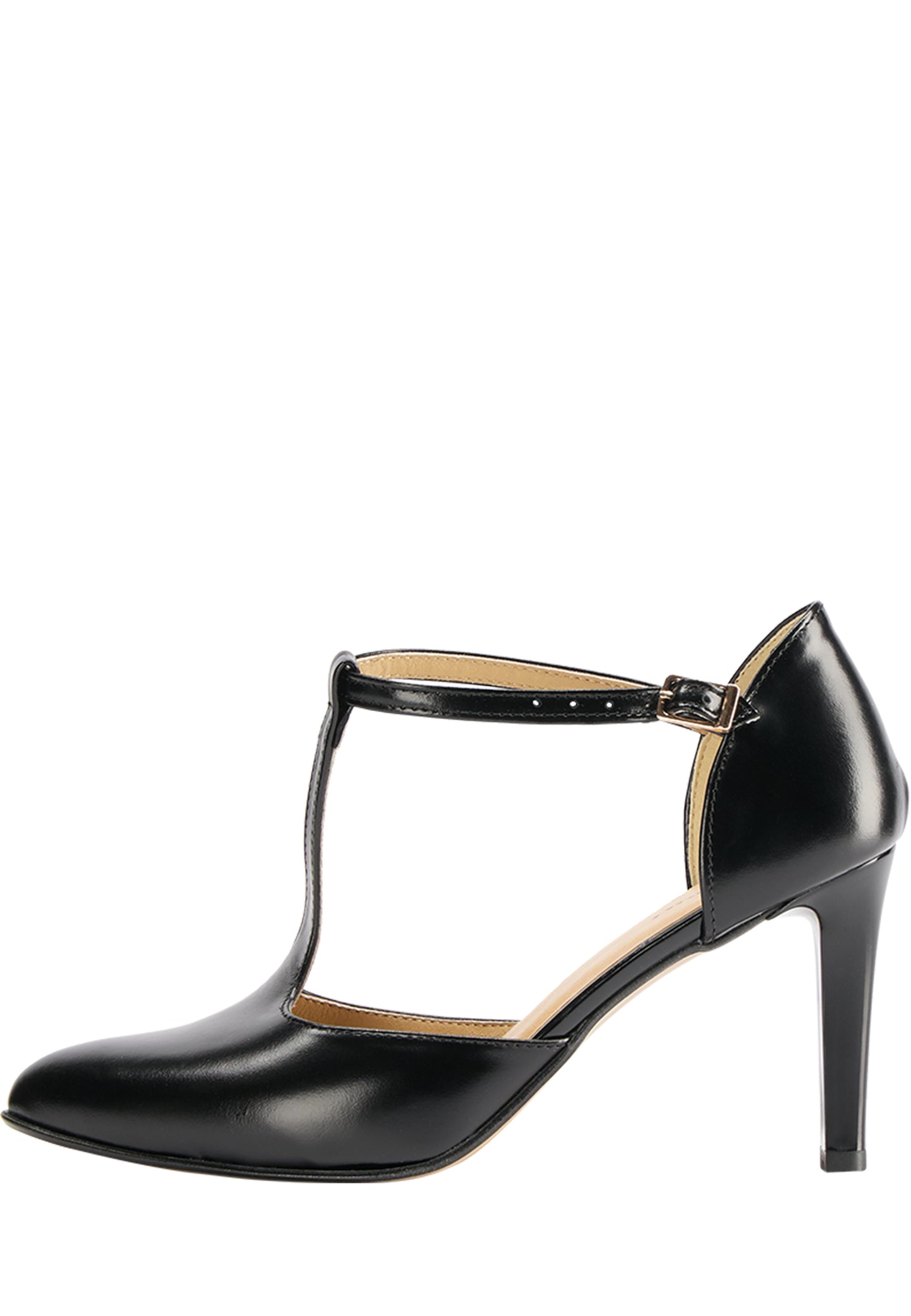 DreiMaster Klassik Women's T-Strap Pumps